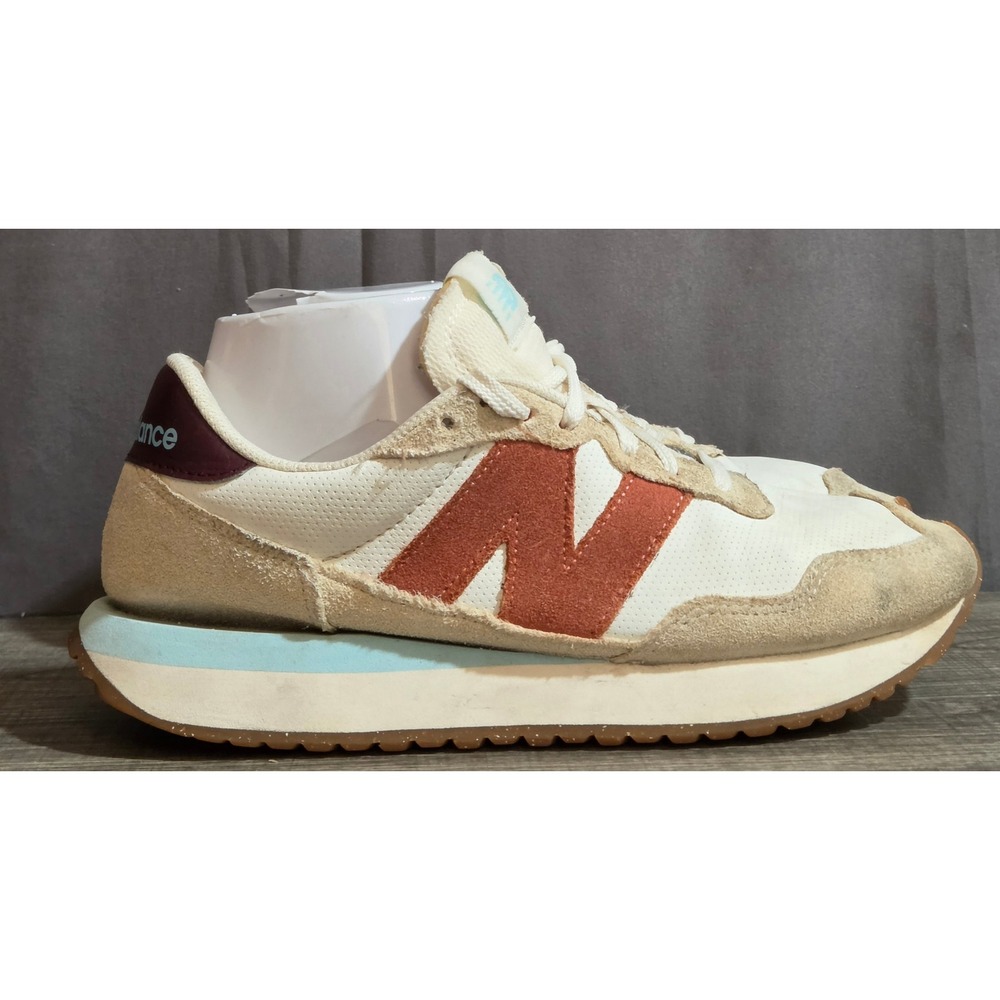 New Balance 237 Sea Salt Soft Copper Suede Retro Sneakers Womens 8 Mens 6.5